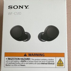 Sony WF-C510 True Wireless Earbuds in Black Brandnew